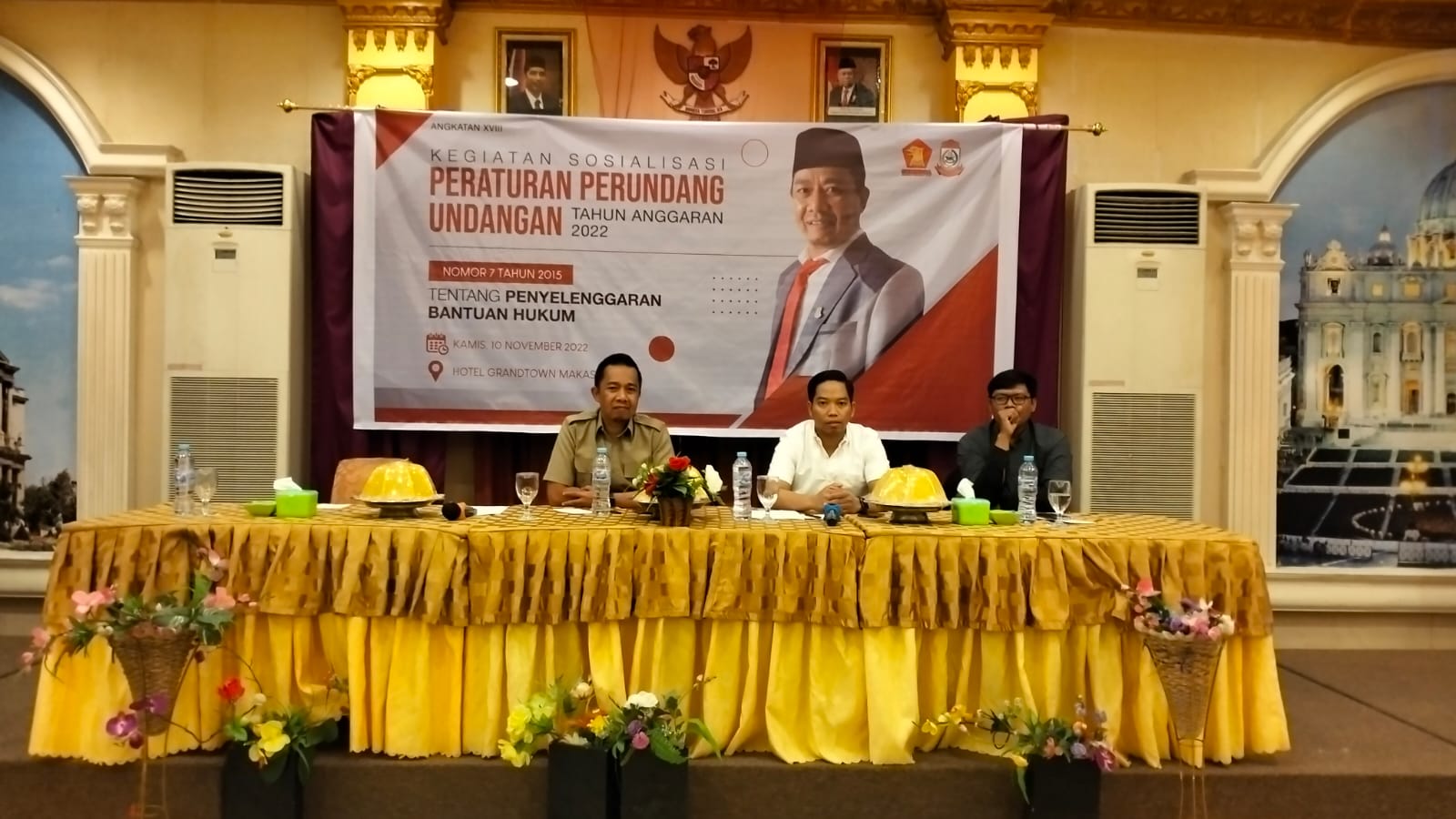 Sosialisasi Penyelenggaraan Bantuan Hukum Secara Gratis, Kasrudi: Pemkot Sediakan Anggarannya 